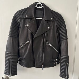 All Saints Estella Leather Biker Jacket